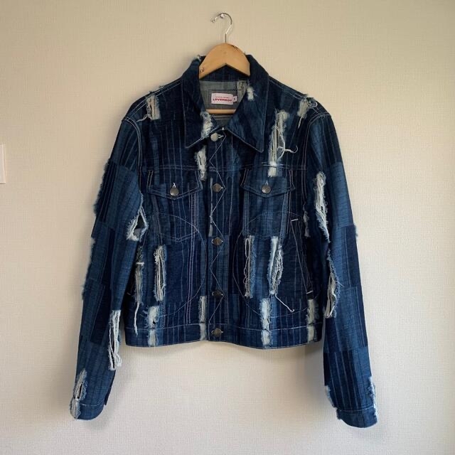 charles Jeffrey loverboy denim jacket