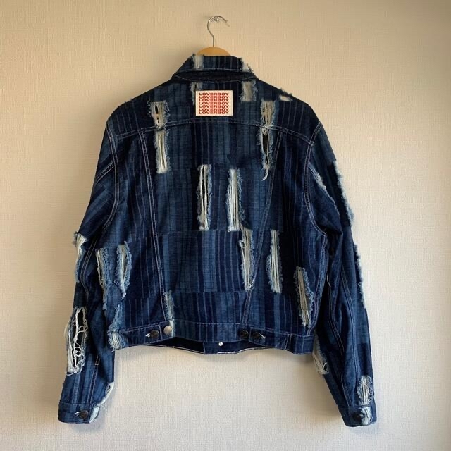 charles Jeffrey loverboy denim jacket  メンズのジャケット/アウター(Gジャン/デニムジャケット)の商品写真