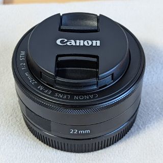 キヤノン(Canon)のCanon ef-m22mm f2 stm（キヤノン）(レンズ(単焦点))