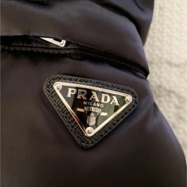 PRADA(プラダ)の【PRADA】ダウンジャケット ブラック レディースのジャケット/アウター(ダウンジャケット)の商品写真