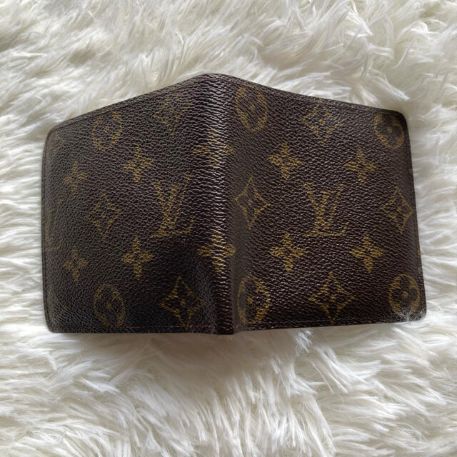 LOUIS VUITTON(ルイヴィトン)の美品　ルイヴィトン　折り財布 ポルトビエカルトクレディモネ モノグラム ブラウン レディースのファッション小物(財布)の商品写真