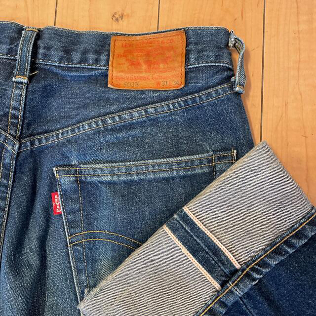 Levi's - 90s ビンテージ リーバイス 503 503B xx デニム bigE 赤耳の ...