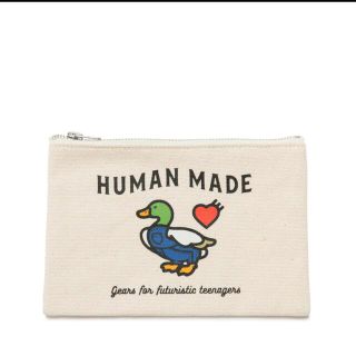 ヒューマンメイド(HUMAN MADE)の激レア！即完売HUMAN MADE ・BANK POUCH/WHITE ポーチ(その他)