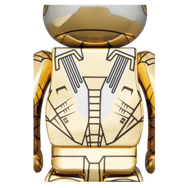 BE@RBRICK SORAYAMA IRONMAN REVERSE 1000％