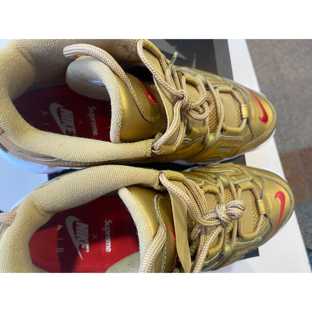 NIKE AIR MORE UPTEMPO SUPREME GOLD 美品