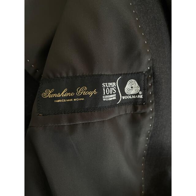 ビジネススーツ 9号 チャコールグレー レディースのフォーマル/ドレス(スーツ)の商品写真