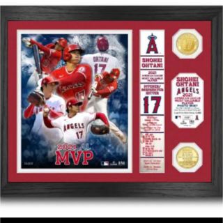 2021年　大谷翔平 AL MVP獲得記念 ２コインフォトミント(記念品/関連グッズ)