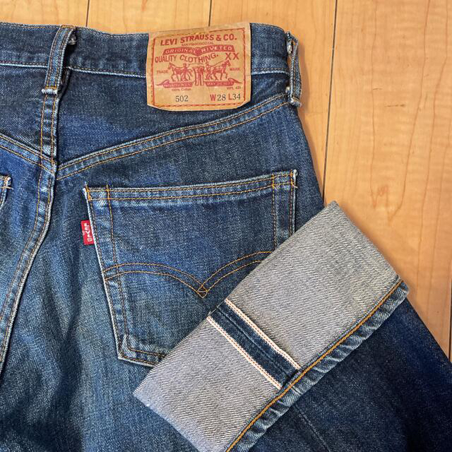 Levi's - 90s ビンテージ リーバイス 502 xx 502xx デニム bigE 赤耳の