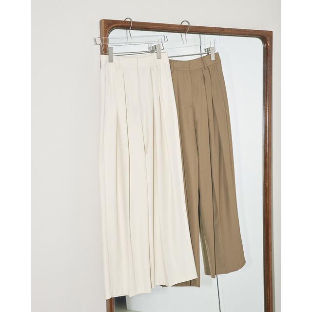 Cotton Twill Trousers エクリュ 38