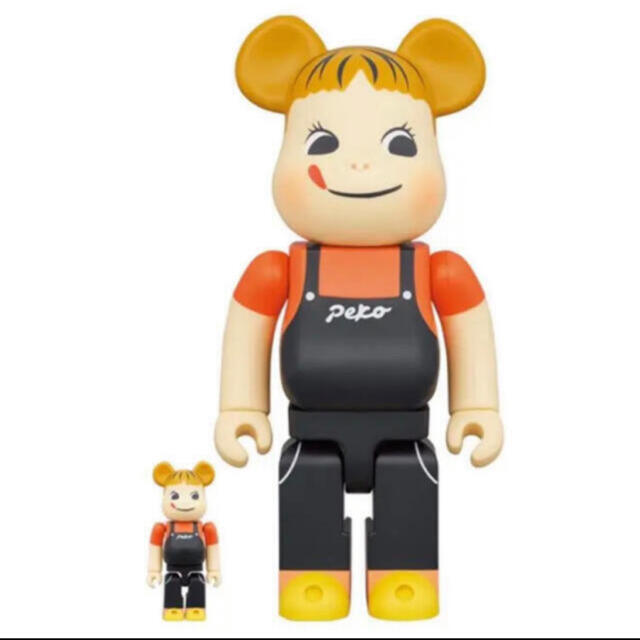 BE@RBRICK ペコちゃん　コーヒーミルキー 100％&400%100%400%状態