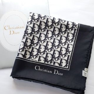 クリスチャンディオール(Christian Dior)のクリスチャンディオール＊ChristianDior＊トロッター柄スカーフ(バンダナ/スカーフ)