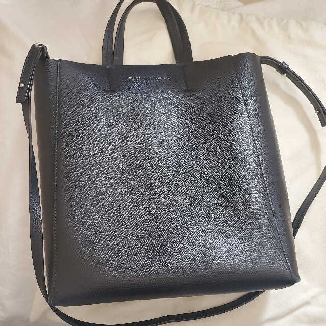 ファスナーポケットx1CELINE セリーヌ  スモール カバ  黒