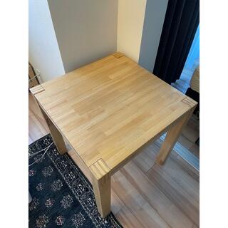 イケア(IKEA)の【送料込み】IKEA NORDBYテーブル(ダイニングテーブル)
