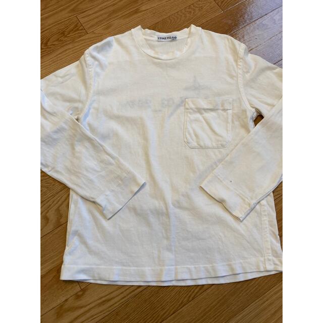 STONE ISLAND(ストーンアイランド)のストーンアイランド　ロンt tシャツ  ロングスリーブ　カットソー メンズのトップス(Tシャツ/カットソー(七分/長袖))の商品写真