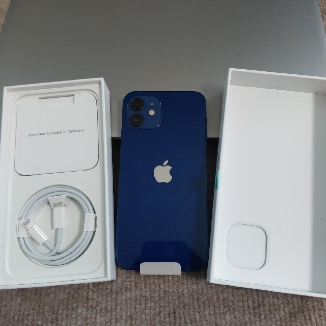 iPhone12 64GB ブルー blue 新品