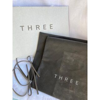 スリー(THREE)のTHREE ラッピング5点セット(ショップ袋)