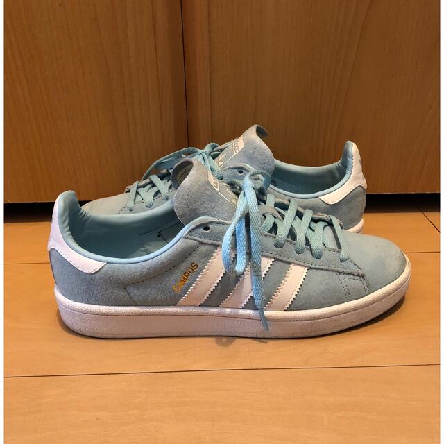 adidas(アディダス)の値下げ！ adidas CAMPUS 24.5cm ライトブルー アディダス  メンズの靴/シューズ(スニーカー)の商品写真