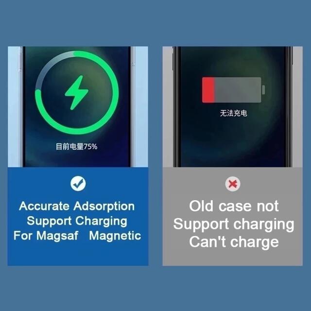 MagSafe対応iPhone13miniクリアケース スマホ/家電/カメラのスマホアクセサリー(iPhoneケース)の商品写真