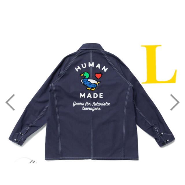 HUMAN MADE COVER ALL  NAVY  L ヒューマンメード