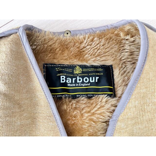 Barbour(バーブァー)の新品タグ付き ワンクラウン ボア ライナー パイルライニング インナー メンズのトップス(ベスト)の商品写真