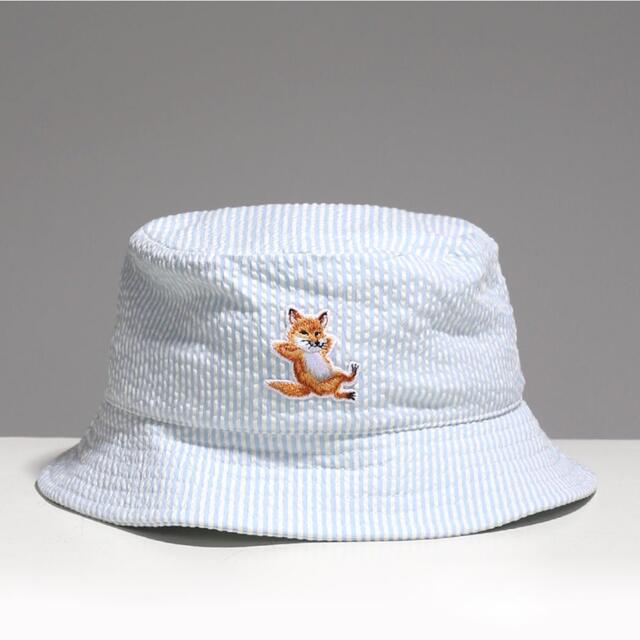 MAISON KITSUNE'(メゾンキツネ)のMAISON KITSUNE CHILLAX FOX バケットハット レディースの帽子(ハット)の商品写真