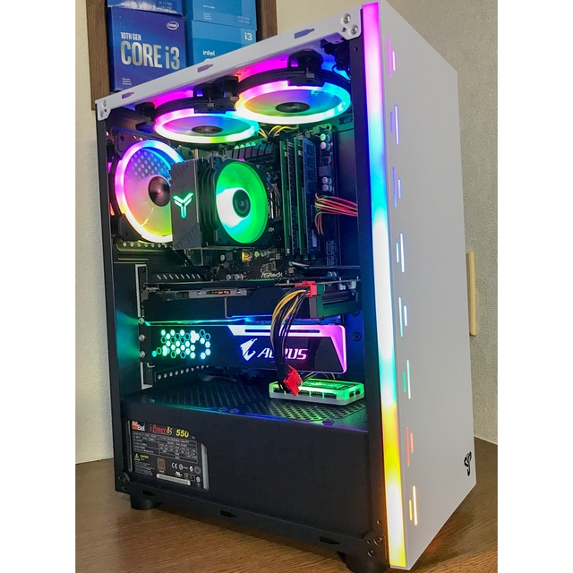 ゲーミングPC☆Core i7☆RX570☆Win10pro☆Office可-