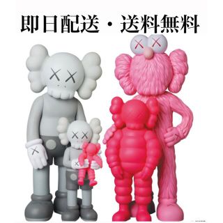 メディコムトイ(MEDICOM TOY)のKAWS FAMILY GREY/PINK/FLUORO PINK(その他)