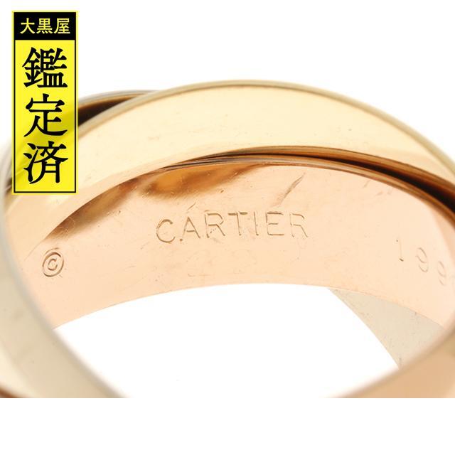 豊富なお得 Cartier - Cartier カルティエ トリニティリング 3カラー 10号 の通販 by ブランドショップ's shop|カルティエならラクマ 豊富な