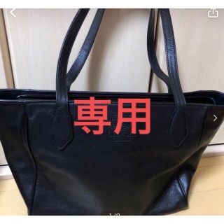 ダックス(DAKS)のDAKS レザーショルダーバック(トートバッグ)