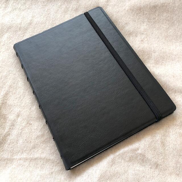 Filofax(ファイロファックス)のFilofax ファイロファックス　手帳　黒　A5サイズ メンズのファッション小物(手帳)の商品写真