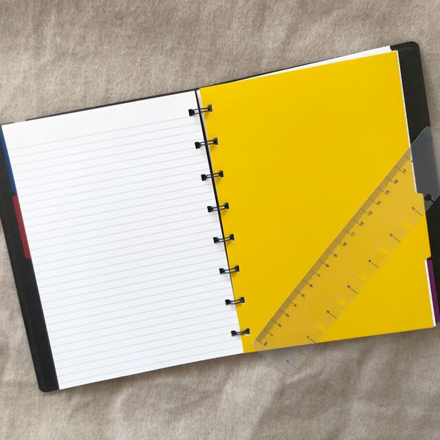 Filofax(ファイロファックス)のFilofax ファイロファックス　手帳　黒　A5サイズ メンズのファッション小物(手帳)の商品写真