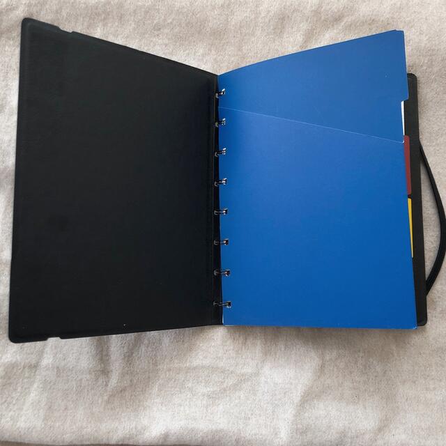 Filofax(ファイロファックス)のFilofax ファイロファックス　手帳　黒　A5サイズ メンズのファッション小物(手帳)の商品写真