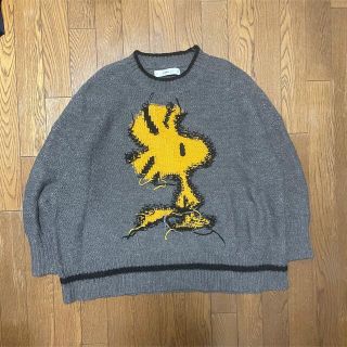 ザラ(ZARA)のスヌーピー ニット ウッドストック 80s 90s ZARA(ニット/セーター)