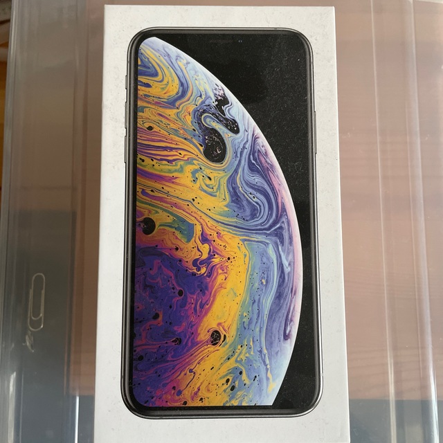 iPhone xs 64GB シルバー　箱付き