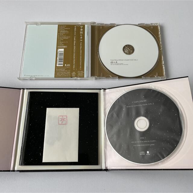 宇多田ヒカル/SINGLE COLLECTION VOL.1＋2セット エンタメ/ホビーのCD(ポップス/ロック(邦楽))の商品写真