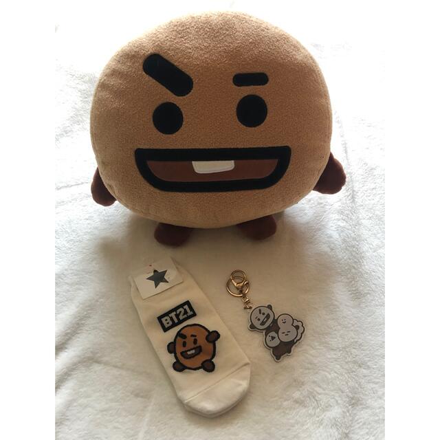 防弾少年団(BTS) - 【おまけ付】BT21 SHOOKY クッション ぬいぐるみ