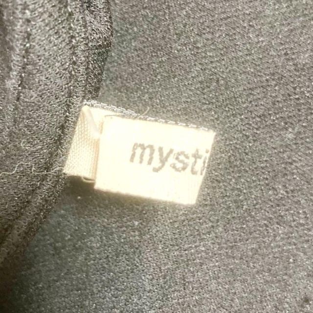 mystic(ミスティック)の【未使用】mystic ミスティック レディース Vネック カットソー F 黒 レディースのトップス(Tシャツ(半袖/袖なし))の商品写真