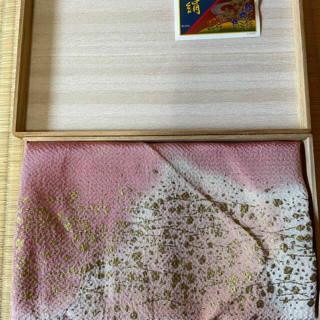 美しい正絹風呂敷　金箔模様 レディースの水着/浴衣(和装小物)の商品写真