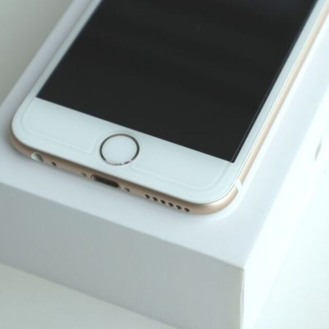 【美品】 iphone6 docomo 16GB ゴールド 2