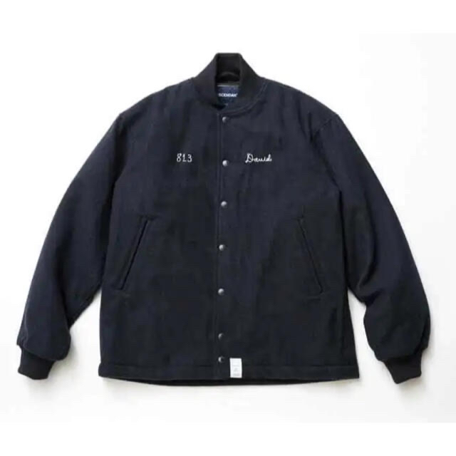 DESCENDANT 813 SQUAD WOOL JACKET スタジャン 1 メンズのジャケット/アウター(スタジャン)の商品写真