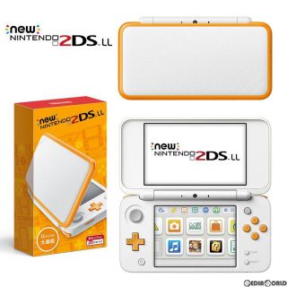 ニンテンドー2DS(ニンテンドー2DS)の任天堂2DSLL オレンジ(携帯用ゲーム機本体)