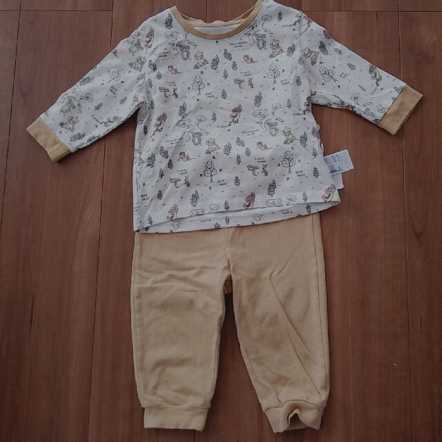UNIQLO(ユニクロ)の子供 パジャマ 80 キッズ/ベビー/マタニティのベビー服(~85cm)(パジャマ)の商品写真