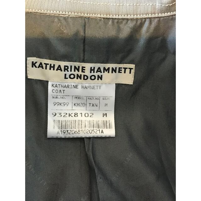 KATHARINE HAMNETT(キャサリンハムネット)のキャサリンハムネットトレンチコート メンズのジャケット/アウター(トレンチコート)の商品写真