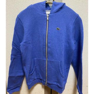 ラコステ(LACOSTE)のラコステ ジップアップパーカー140cm ブルー！(ジャケット/上着)