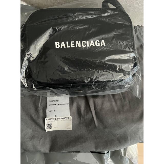 カラーBLACKブラック【新品 人気希少】Balenciaga エブリデイカメラバッグ XSサイズ