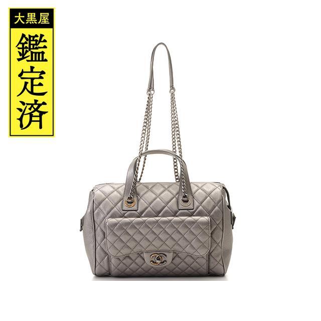 CHANEL　シャネル　マトラッセ 　2WAYチェーン  　レザー【472】