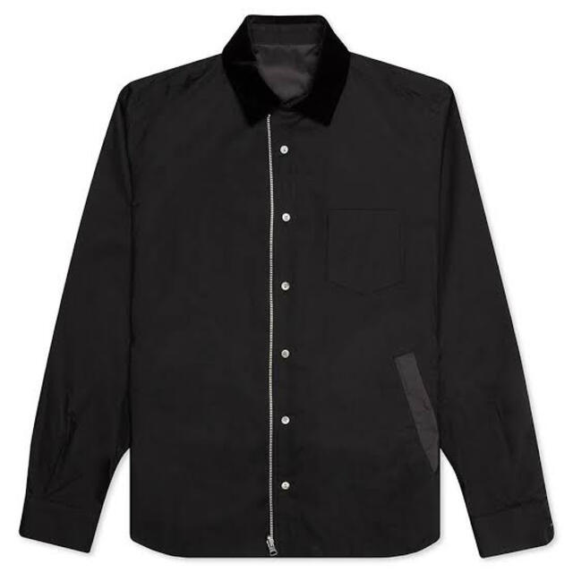 Sacai Cotton Poplin x Nylon Shirt（Black） | フリマアプリ ラクマ