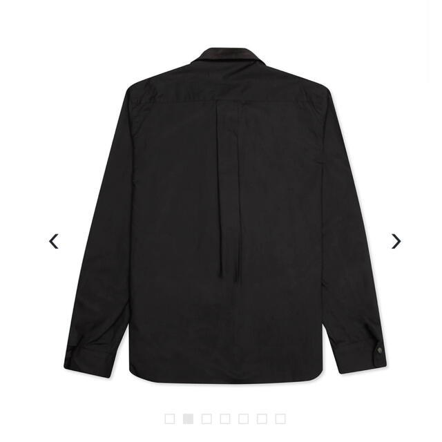 Sacai Cotton Poplin x Nylon Shirt（Black） 3