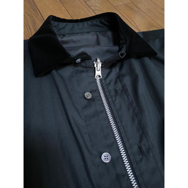 Sacai Cotton Poplin x Nylon Shirt（Black） 5
