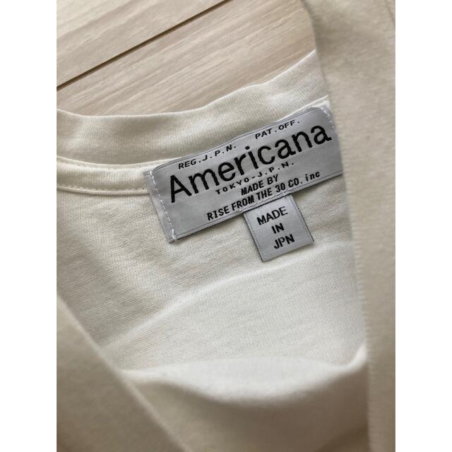 AMERICANA(アメリカーナ)のアメリカーナ  Tシャツ レディースのトップス(Tシャツ(半袖/袖なし))の商品写真